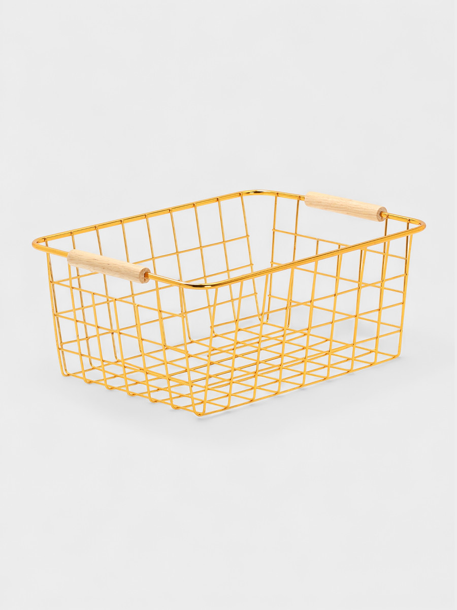 

Корзина для хранения, Золотистый