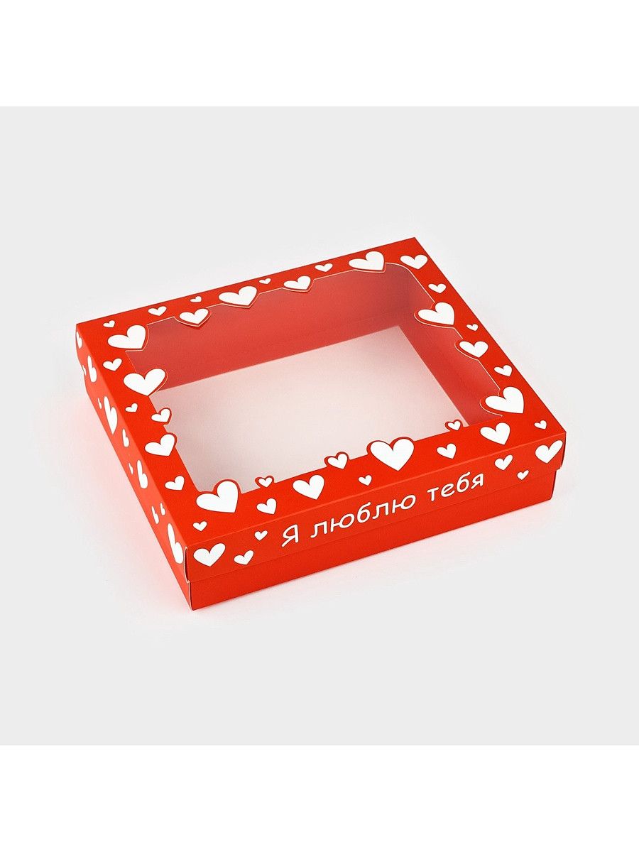 

Коробка подарочная, Красный