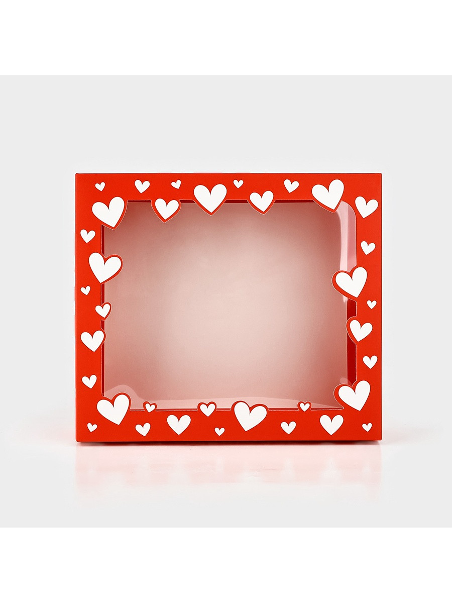 

Коробка подарочная, Красный