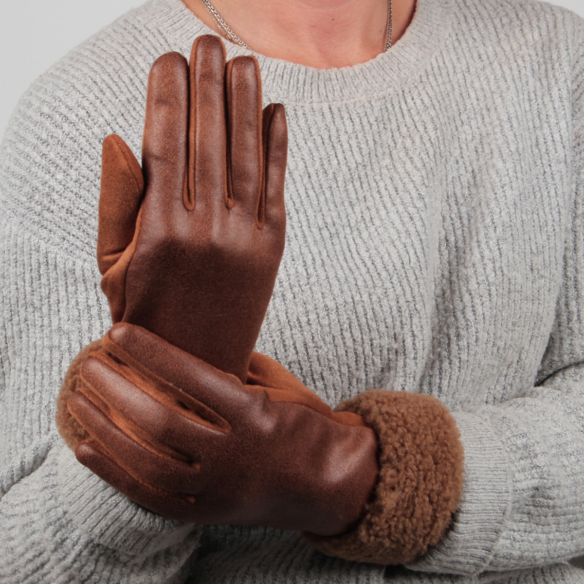 

Перчатки, Коричневый