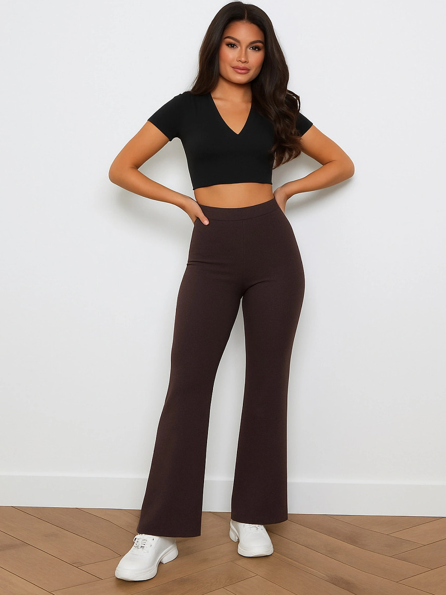 

Брюки домашние женские коричневые, Коричневый