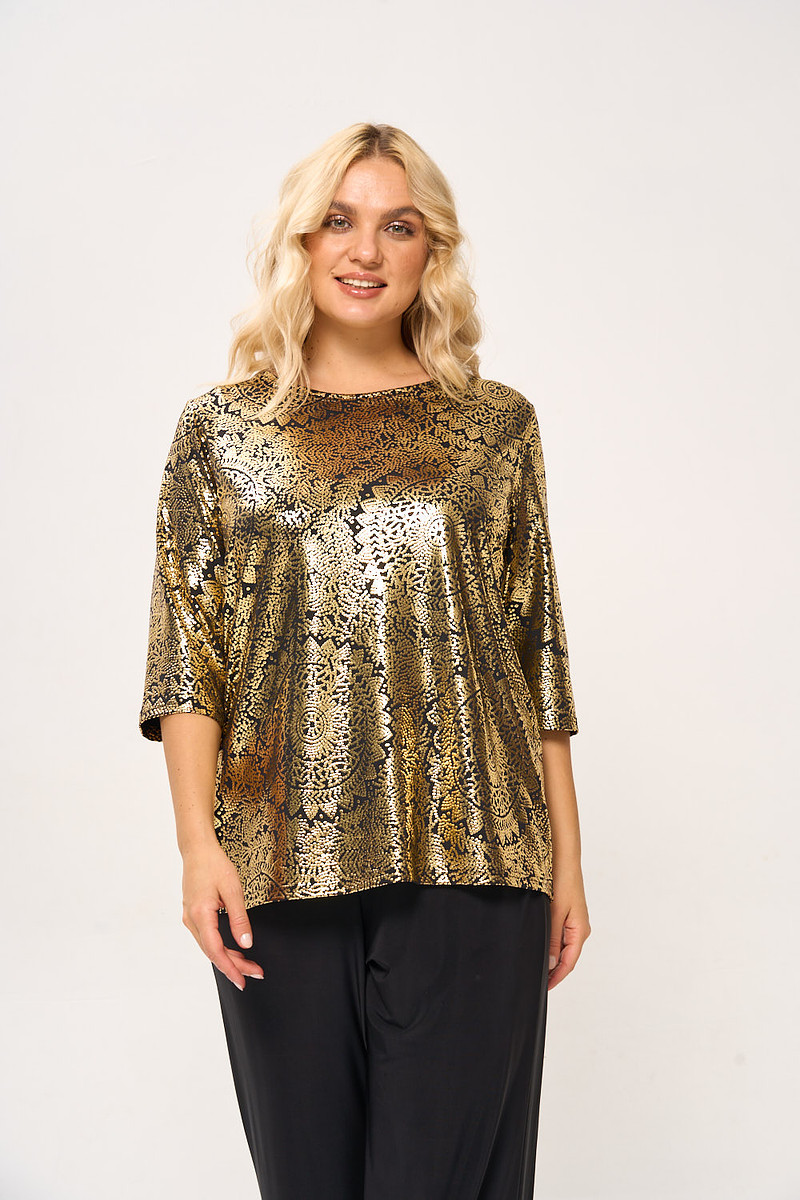

Блузка, Золотистый;золотой