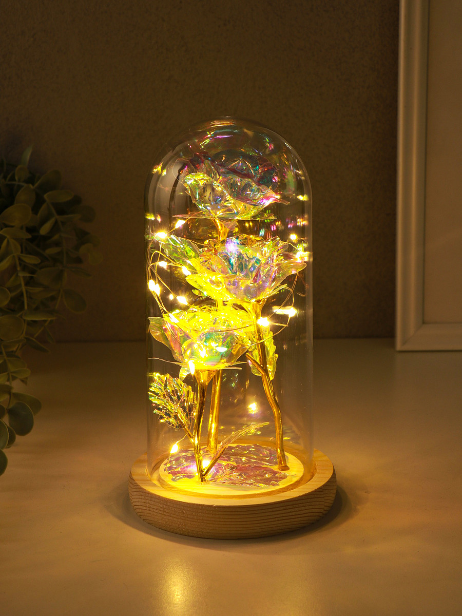 

Фигурка светящаяся колба, Прозрачный