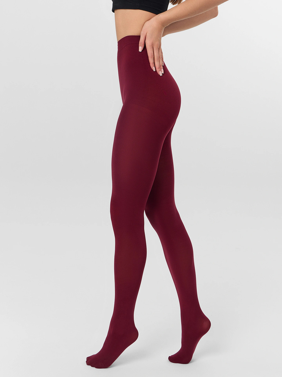 

Колготки женские капроновые 100 den, Бордовый;винный
