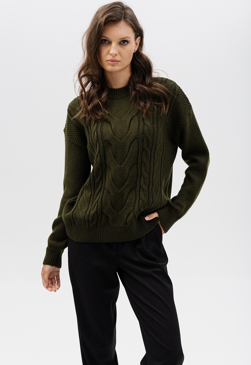 

Джемпер, Хаки;темно-оливковый