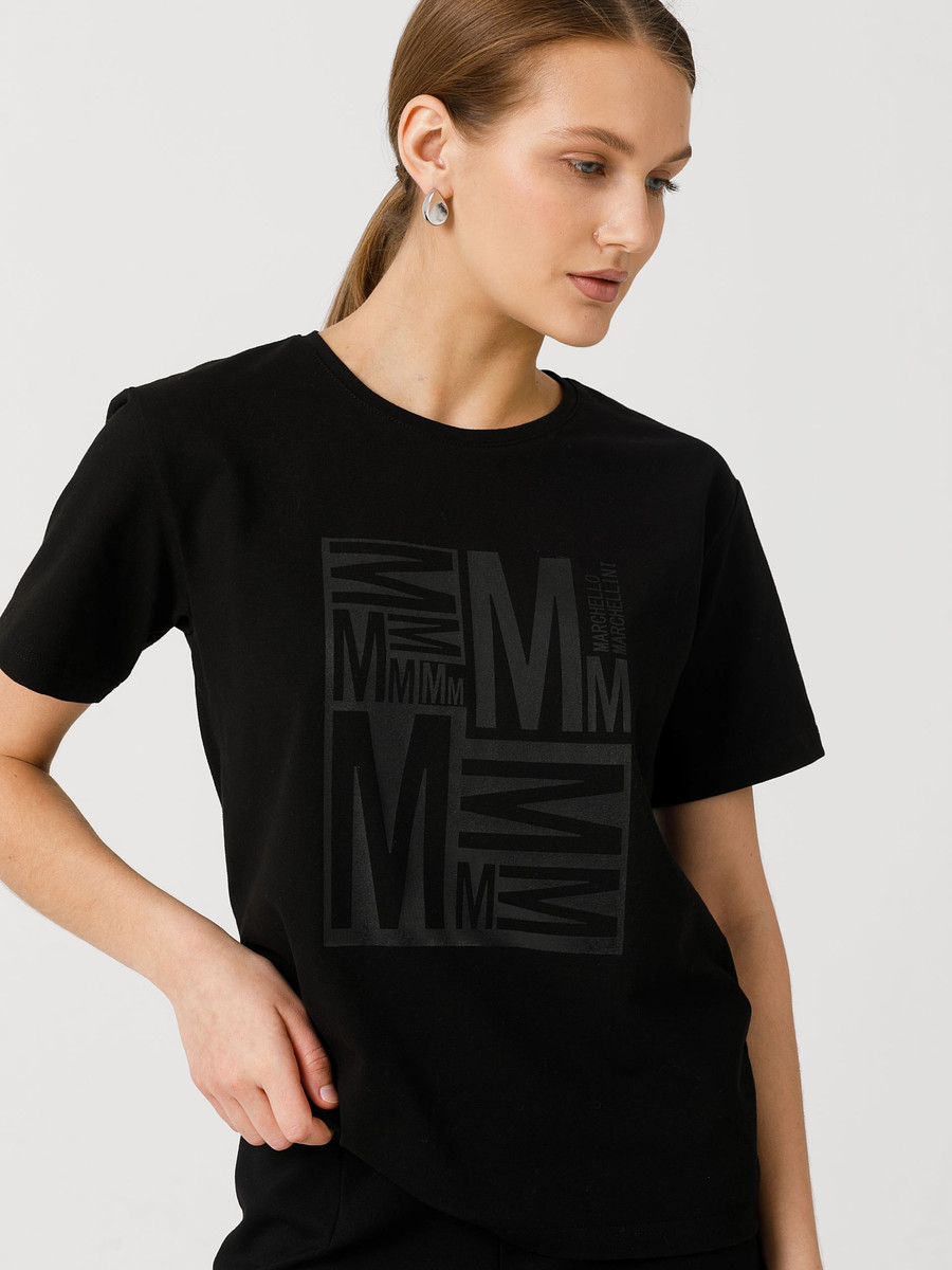 

Футболка, Черный;чёрный