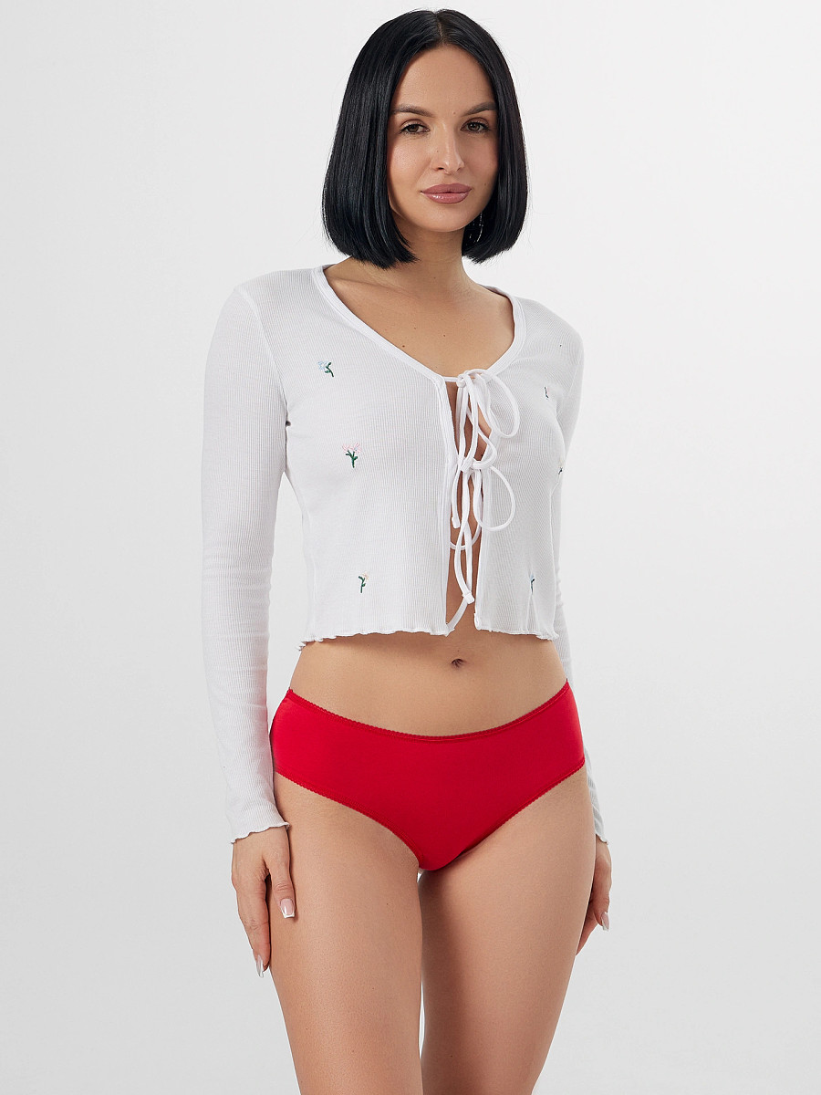 

Трусы шорты женские красные, Красный