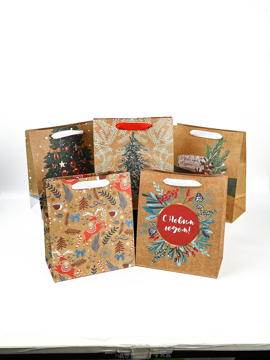 

Набор пакетов крафтовых