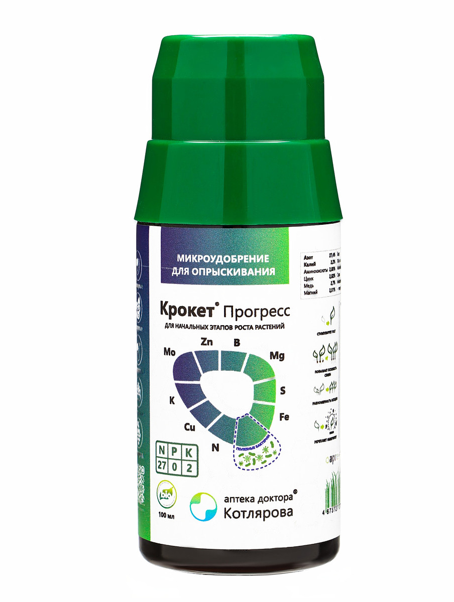 

Крокет прогресс 100 мл