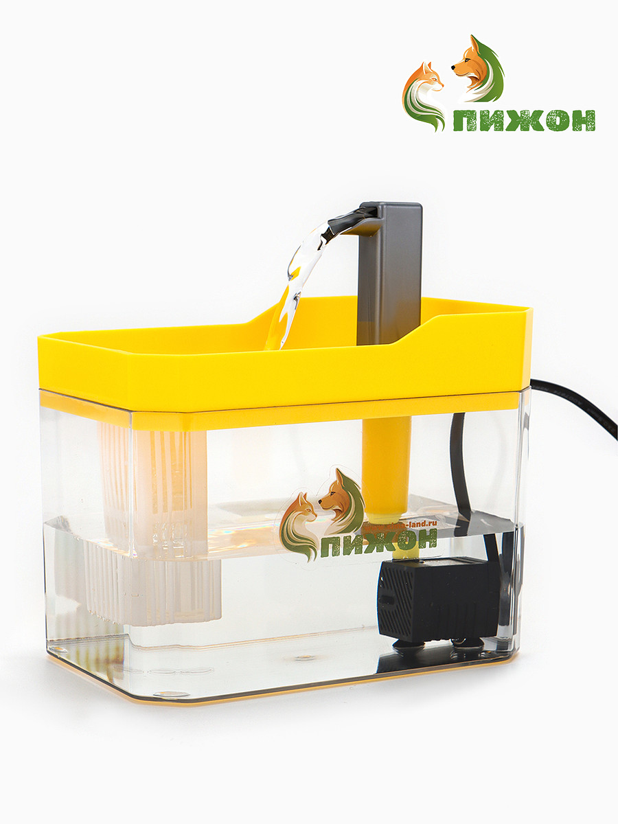 

Фонтан для кошек и собак, Желтый