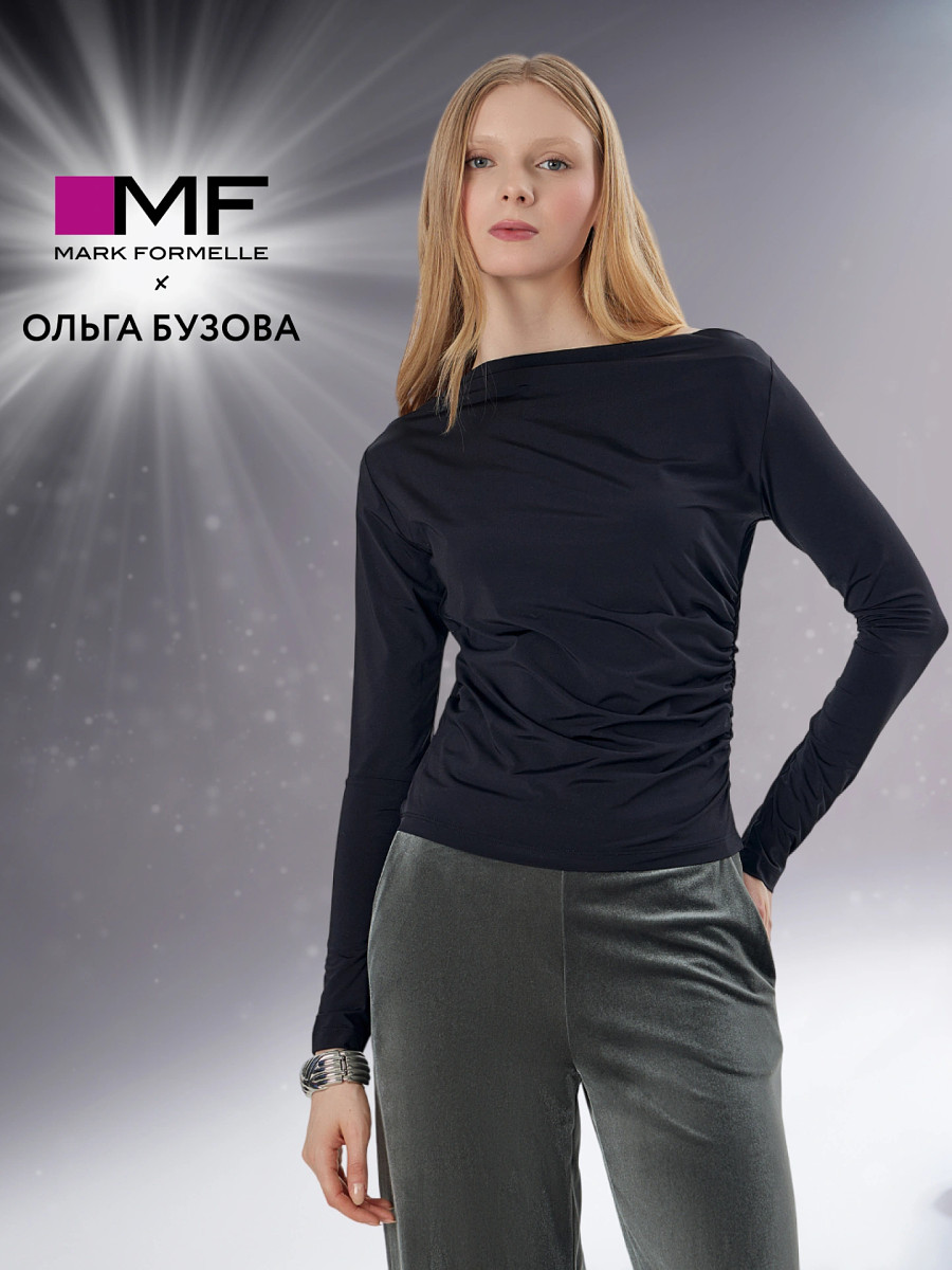 

Джемпер женский mark formelle x ольга бузова черный