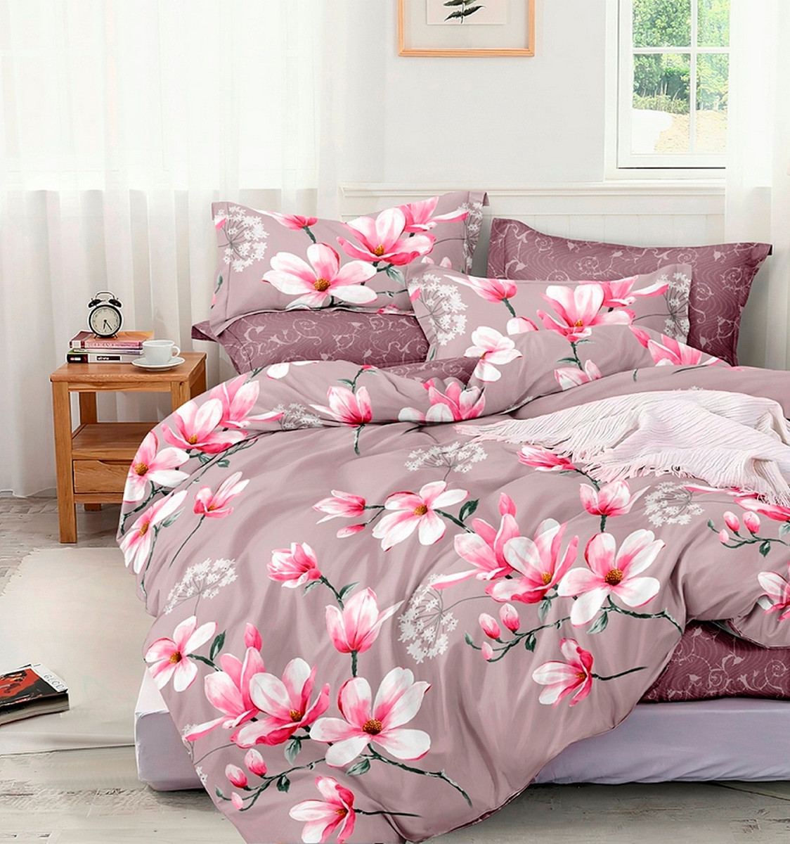 

Постельное белье 1,5 п.Эксклюзив, Бежевый