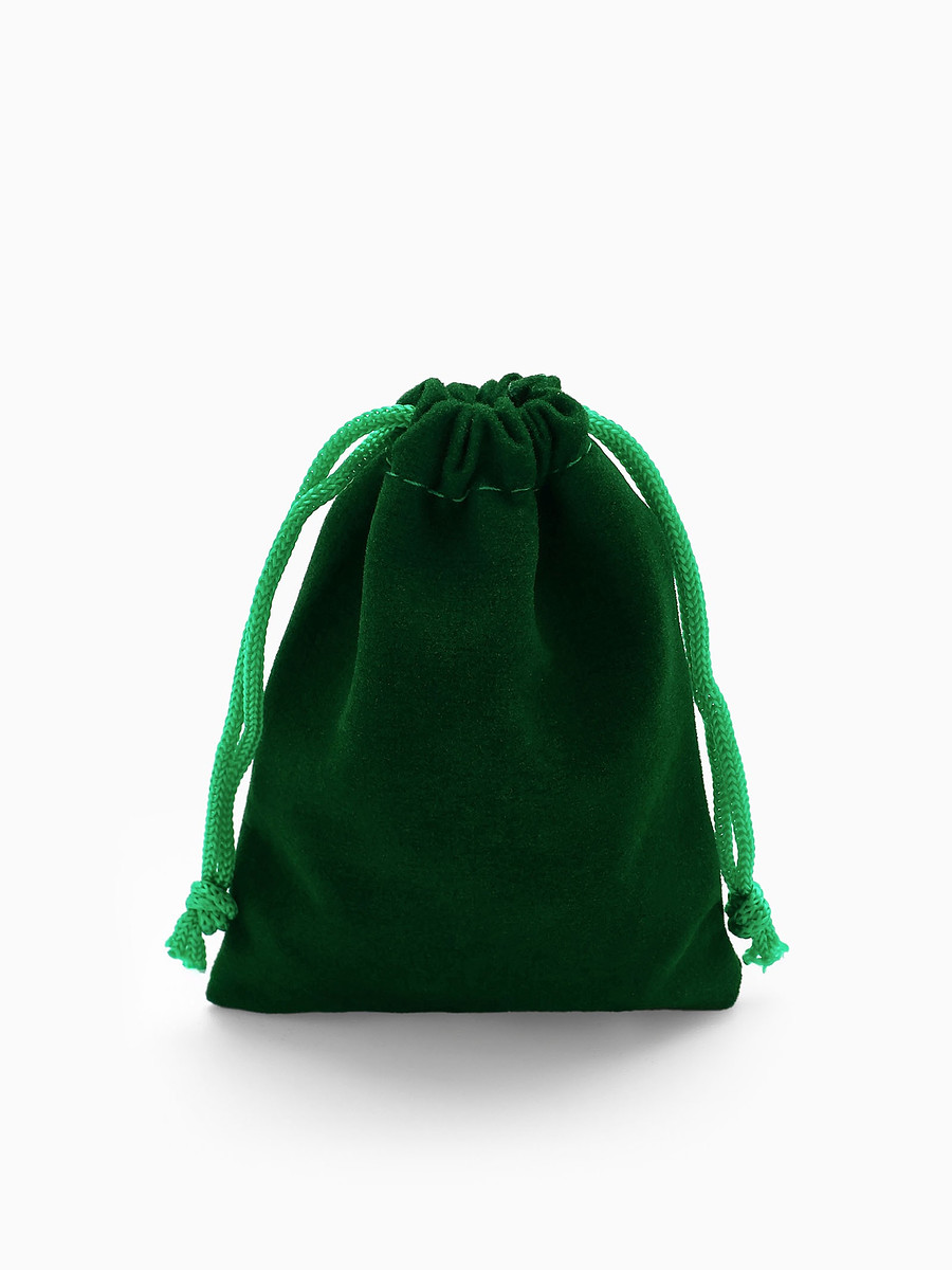 

Набор мешочков подарочных, бархатные, 50 шт. 7×9 см (±1 см), зеленый