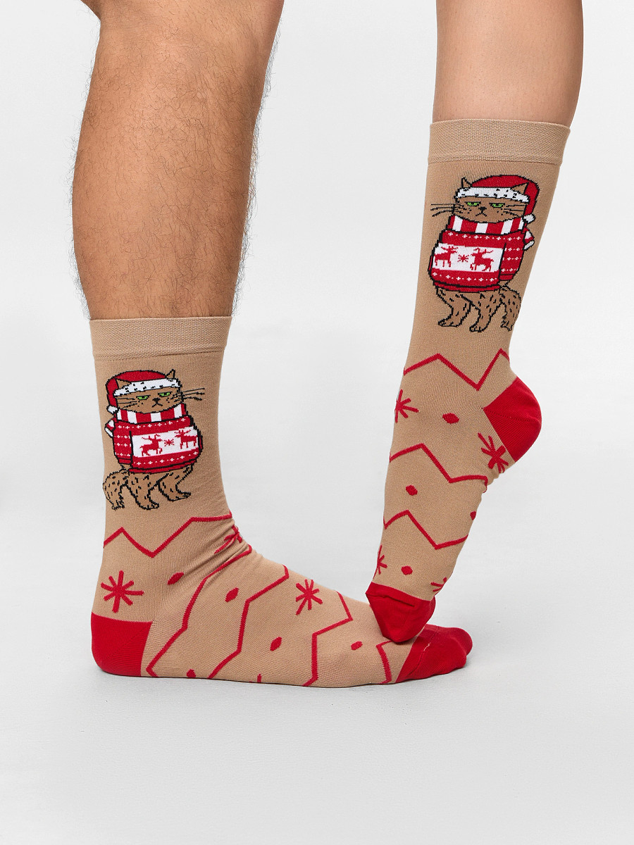 

Носки, Бежевый;капучино