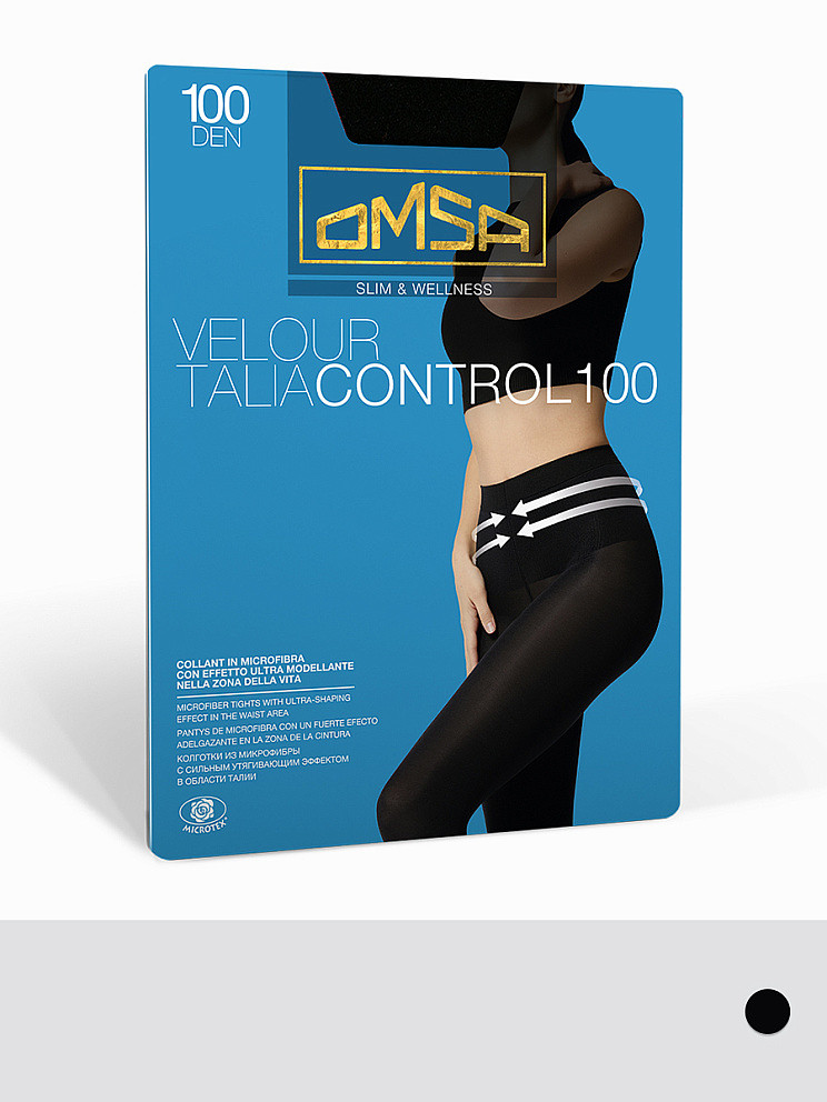 

Колготки VELOUR TALIA CONTROL 100 (утяжка талии микрофибра), Черный;nero