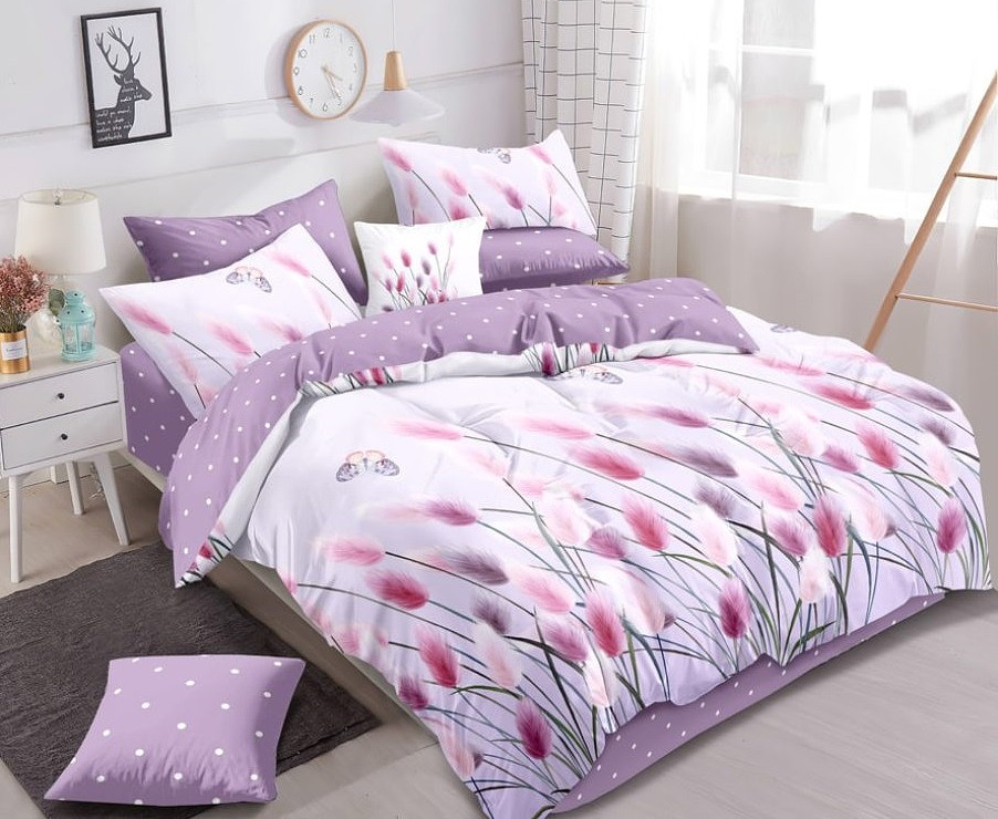 

Постельное белье 2-х сп (2 нав. 50х70), Разноцветный