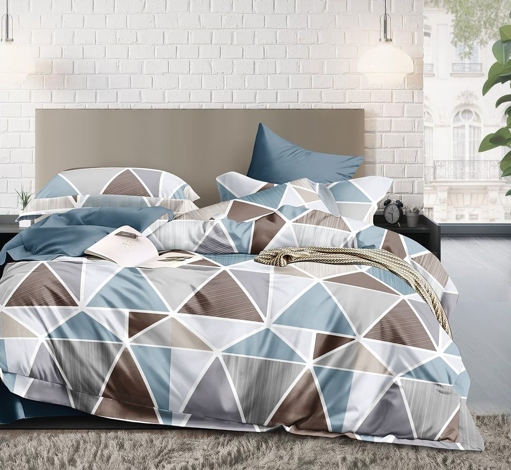 

Постельное белье 2-х сп (2 нав. 50х70), Разноцветный