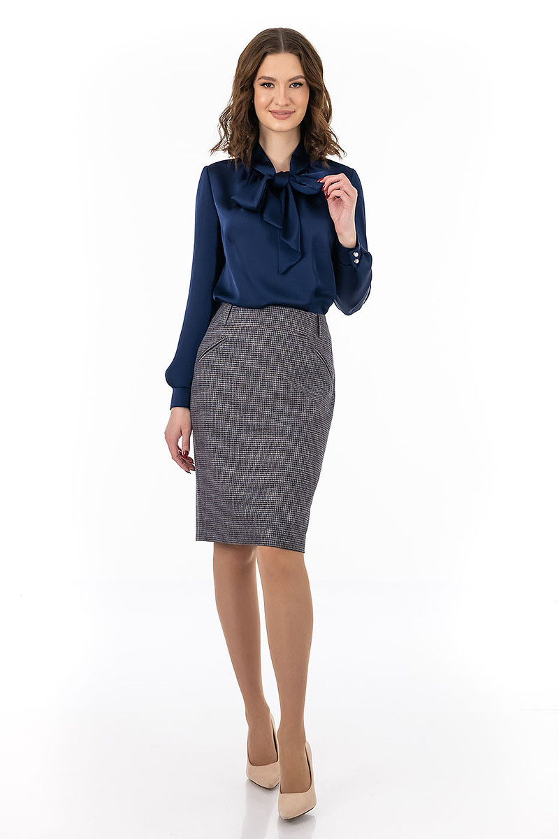 

Юбка, Синий