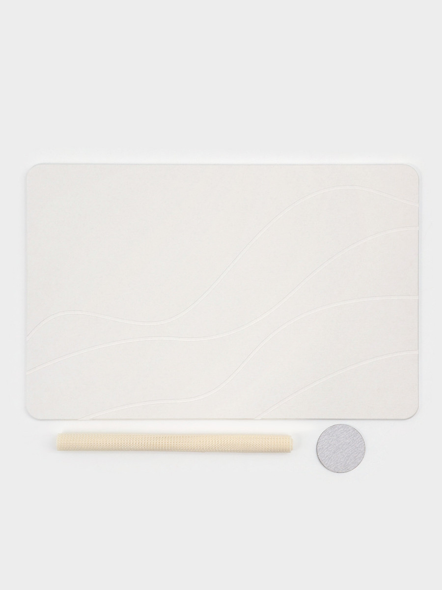 

Коврик, Белый