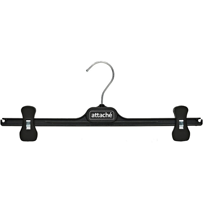 

Вешалка Attache С018 с прищепами черная 400 мм