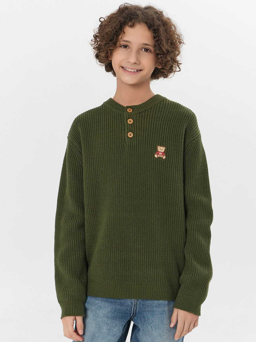 

Джемпер для мальчиков, Хаки;оливин