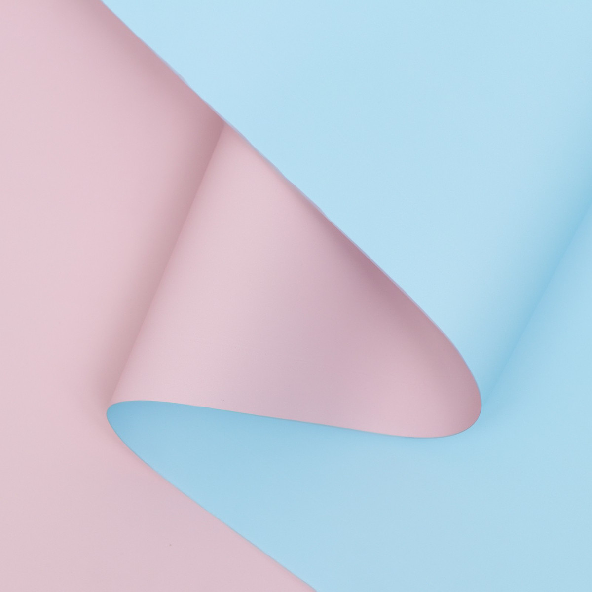 

Пленка матовая двухсторонняя 0.5×10 м, пастельная серия, 65 мкм, Розовый;голубой