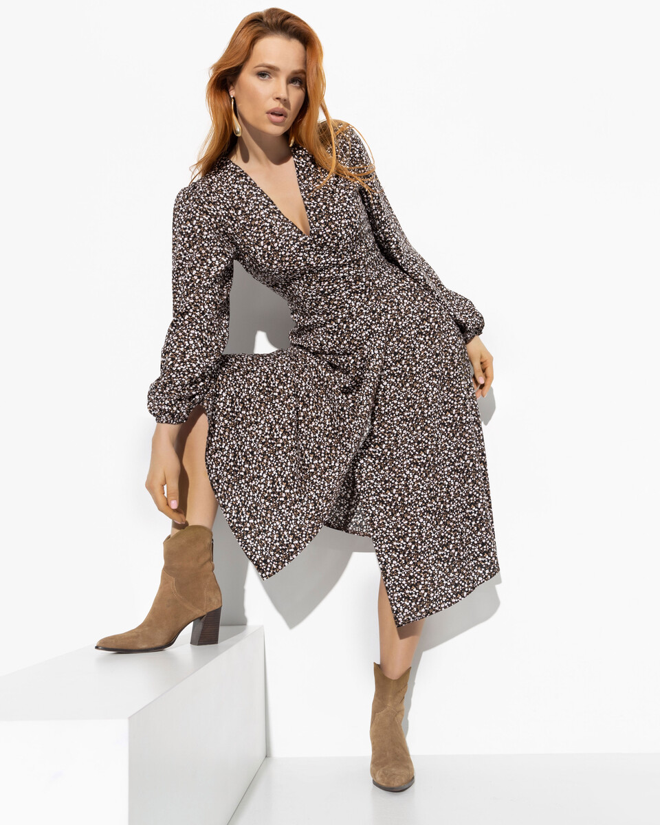 

Платье, Коричневый