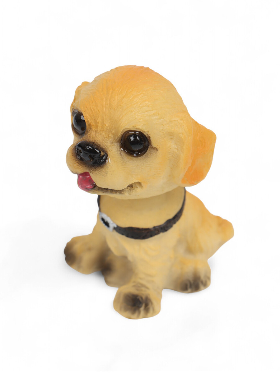 

Собака на панель авто, качающая головой, мини, дог, Бежевый