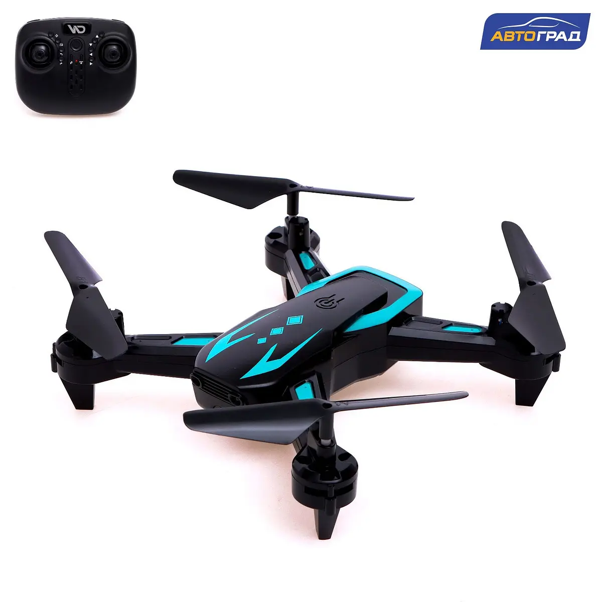 

Квадрокоптер радиоуправляемый hoverdrone, барометр, цвет черный