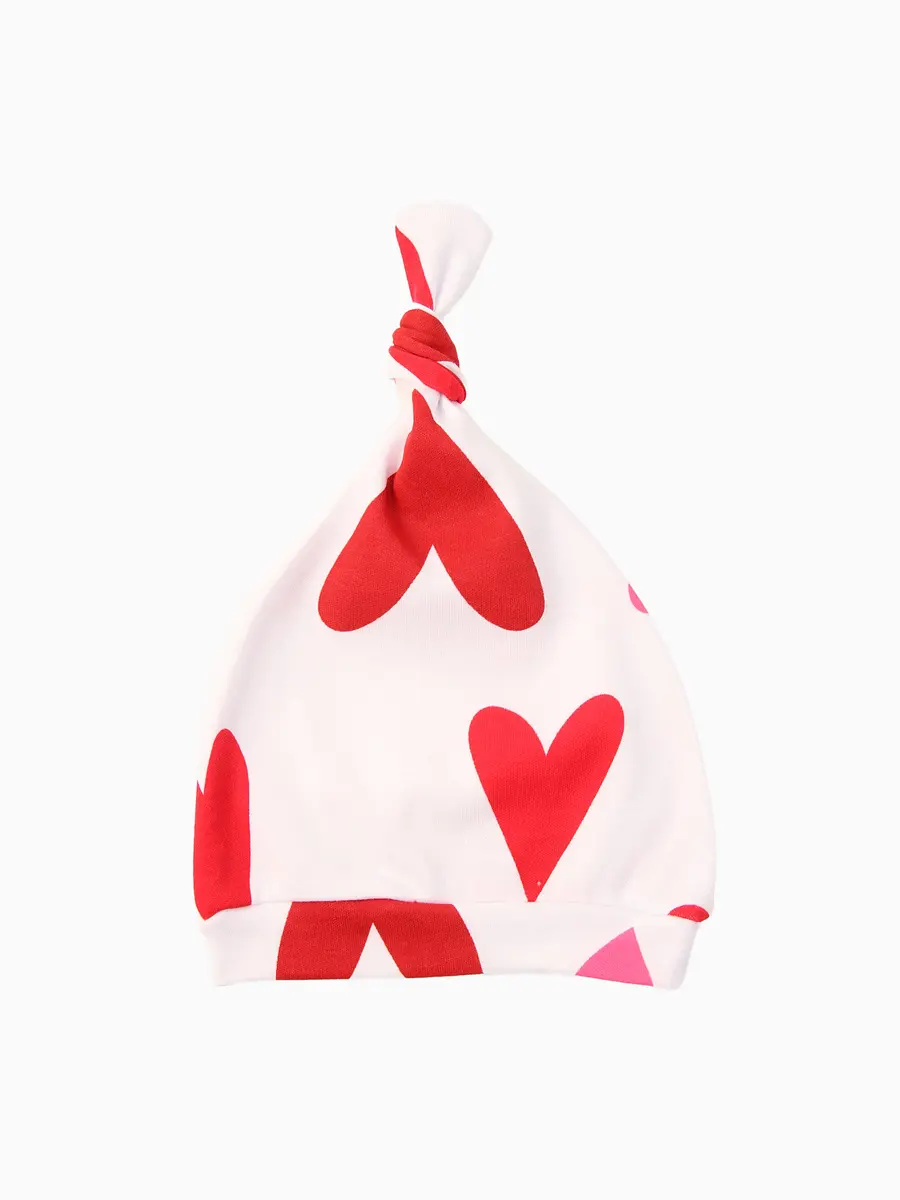 

Шапка, Белый;розовый