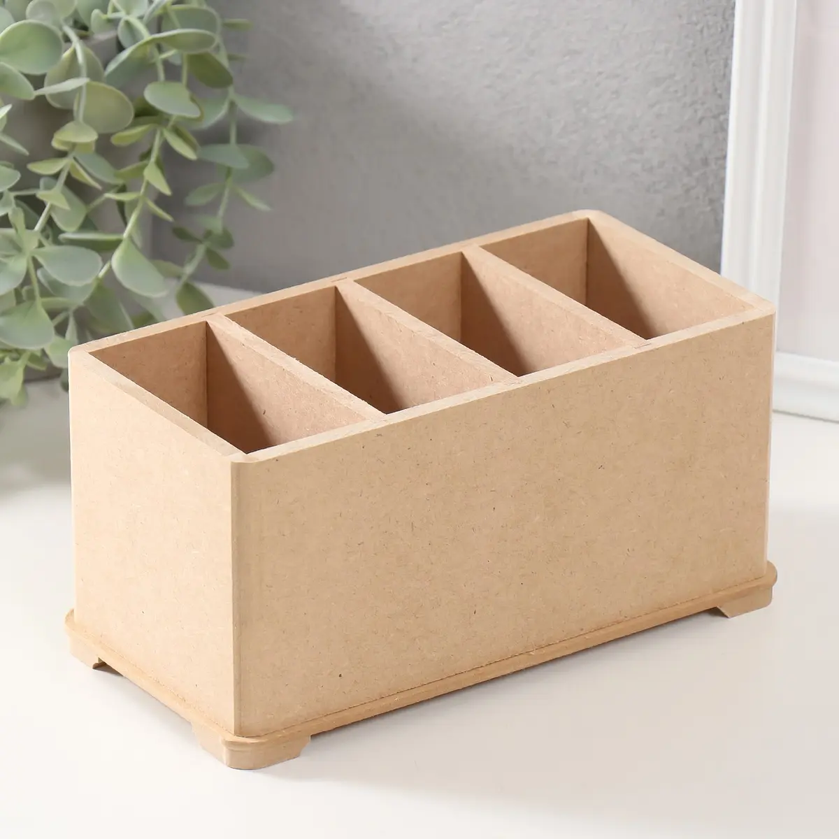 

Подставка для творчества (для пультов тв) 20,5х10,5х10 см, Бежевый