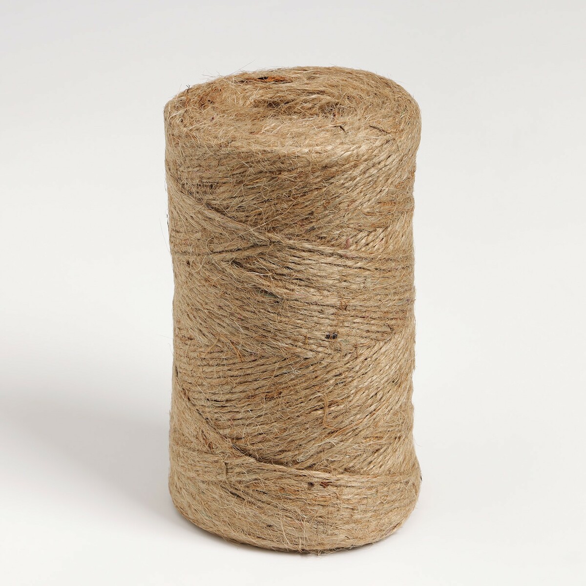 

Шпагат джутовый доляна, двухниточный, 1.12 ктекс, 312 м, Бежевый