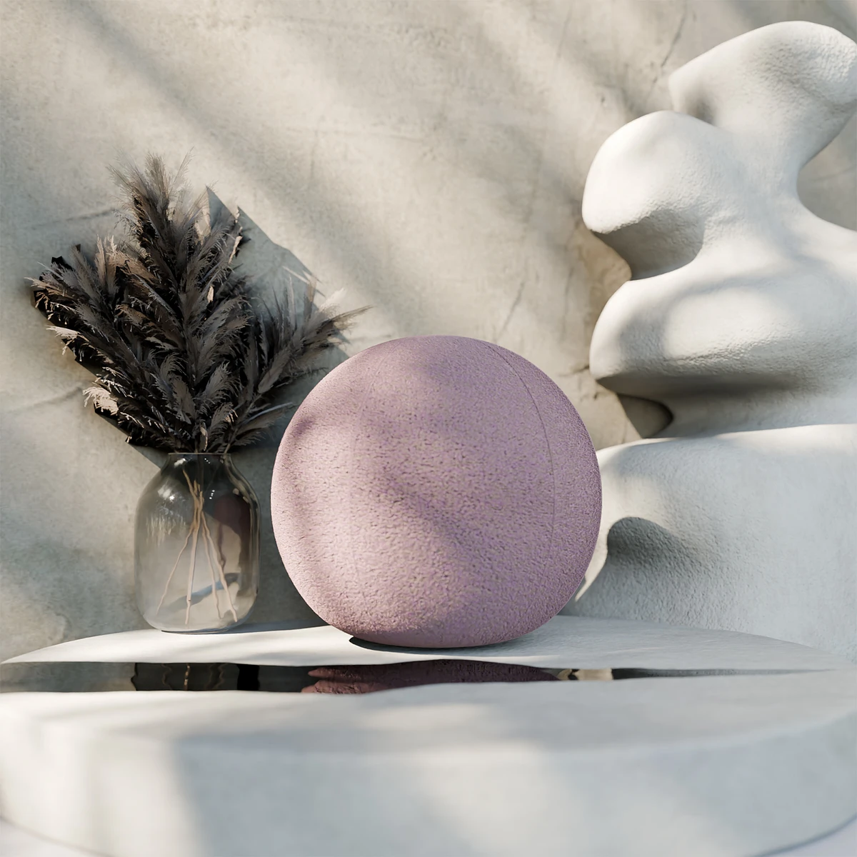 

Подушка декоративная, Розовый