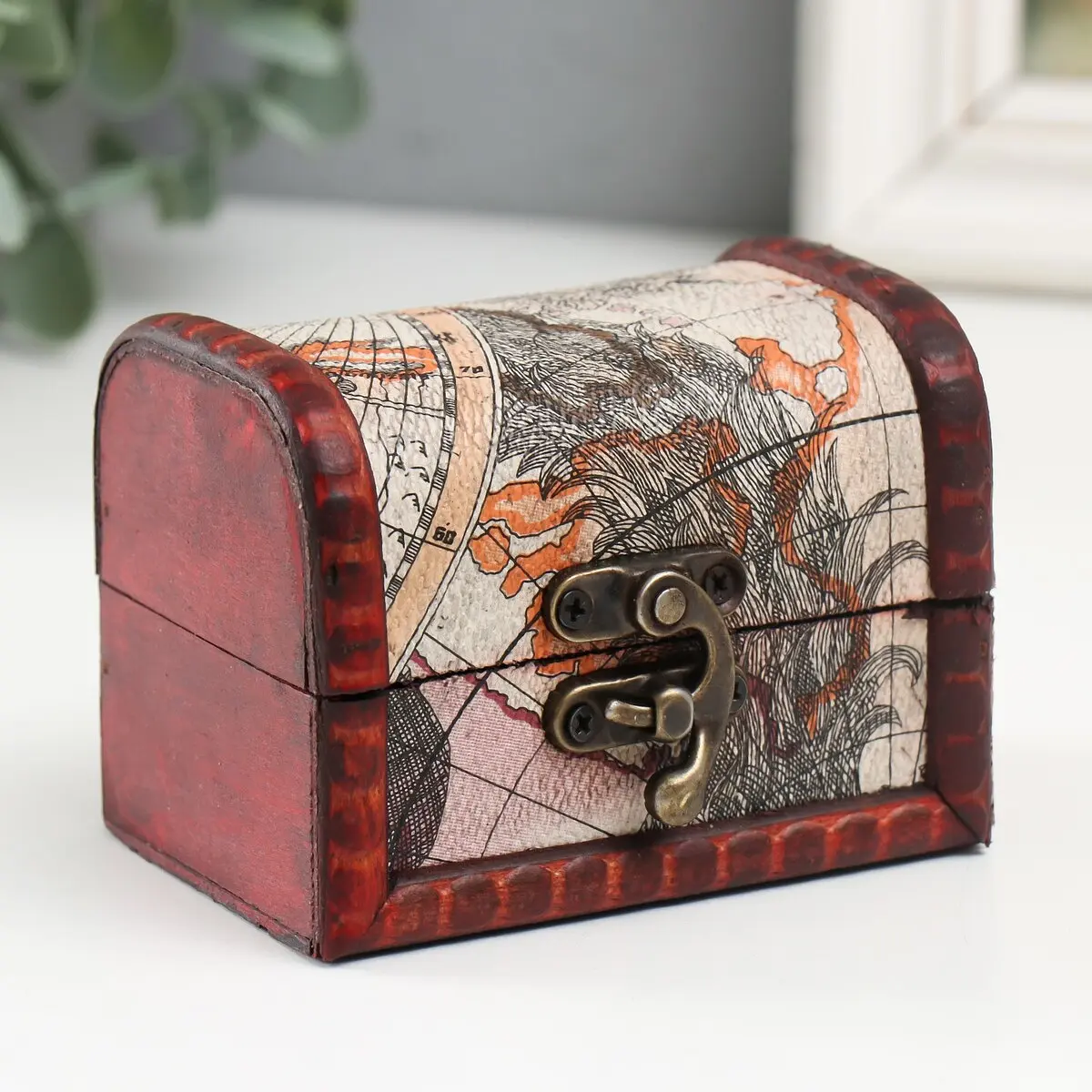 

Шкатулка для украшений, Коричневый