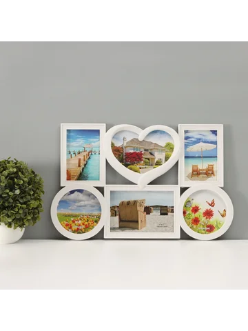 Фоторамка - коллаж на 6 фото 13×13 см 10