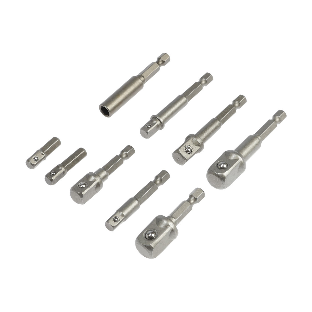 

Набор адаптеров для бит и торцевых головок тундра, 1/4