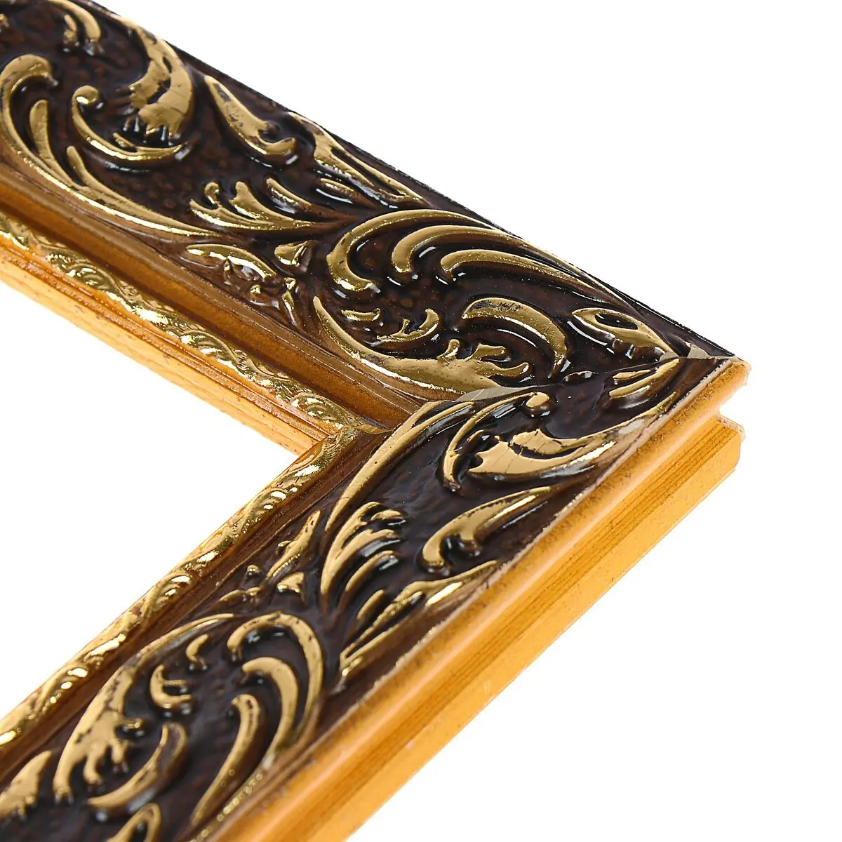 

Рама для картин (зеркал) 30×30×4 см, дерево, Золотистый