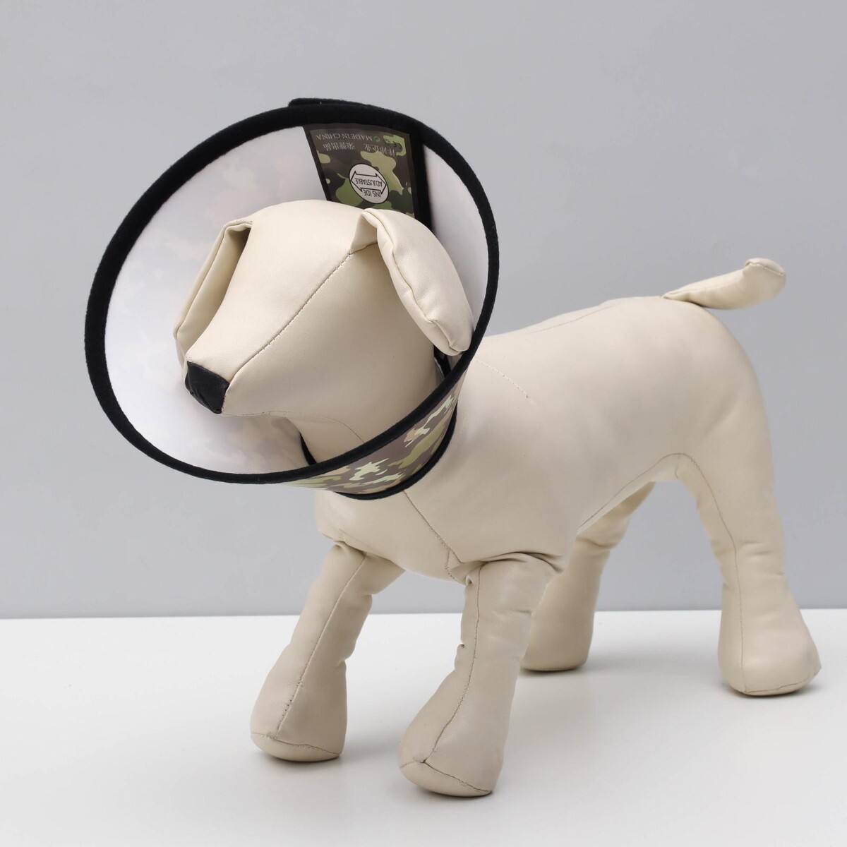 

Ветеринарный воротник №6, обхват шеи 19-22.5 см, высота 10.5 см, цвет хаки