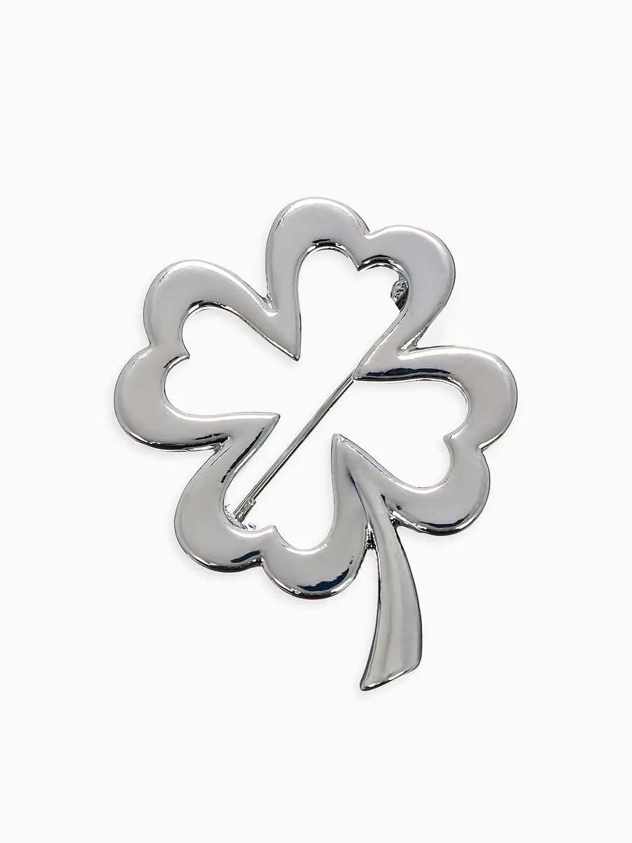 

Брошь, Серебристый