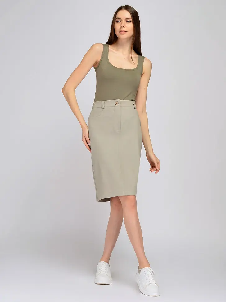 

Юбка, Серый