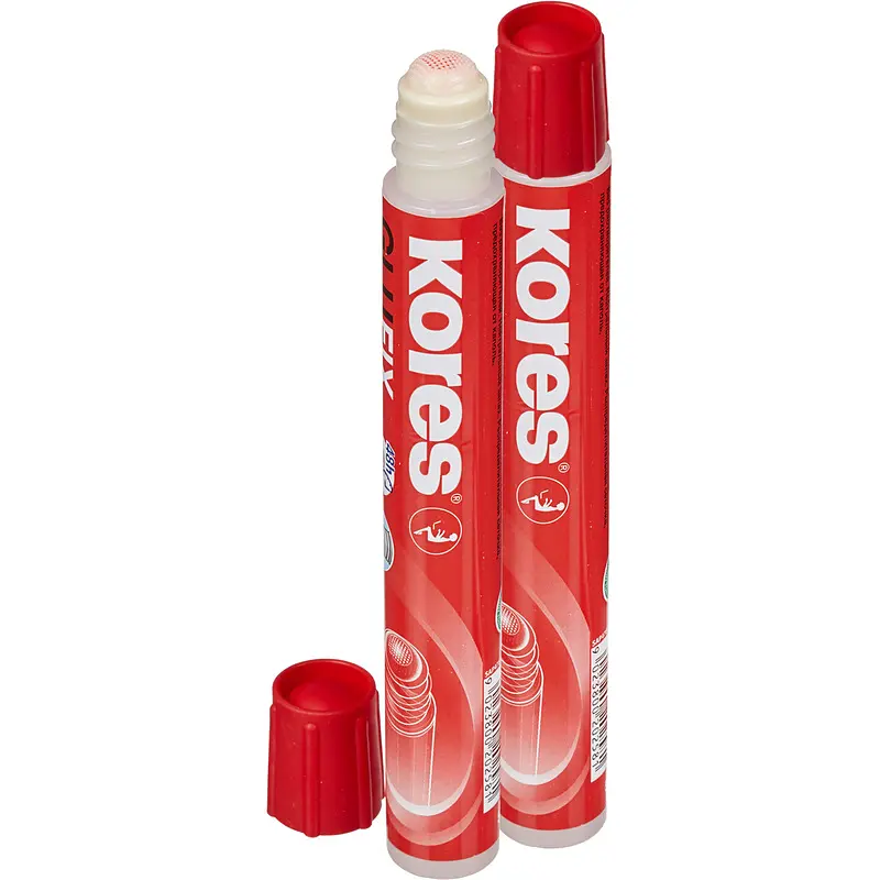 

Клей канцелярский жидкий Kores 50 мл прозрачный силиконовый аппликатор