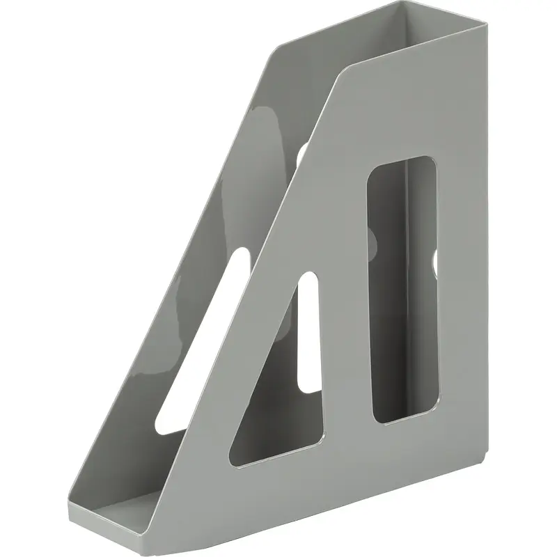 

Лоток вертикальный для бумаг 70 мм Attache пластиковый серый