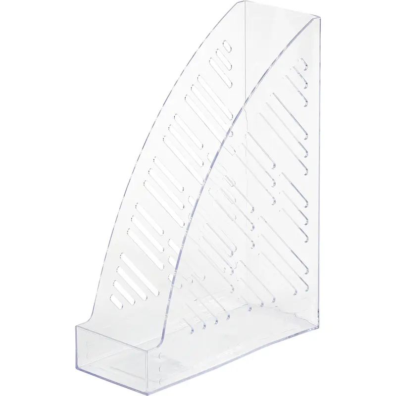 

Лоток вертикальный для бумаг 85 мм Attache пластиковый прозрачный