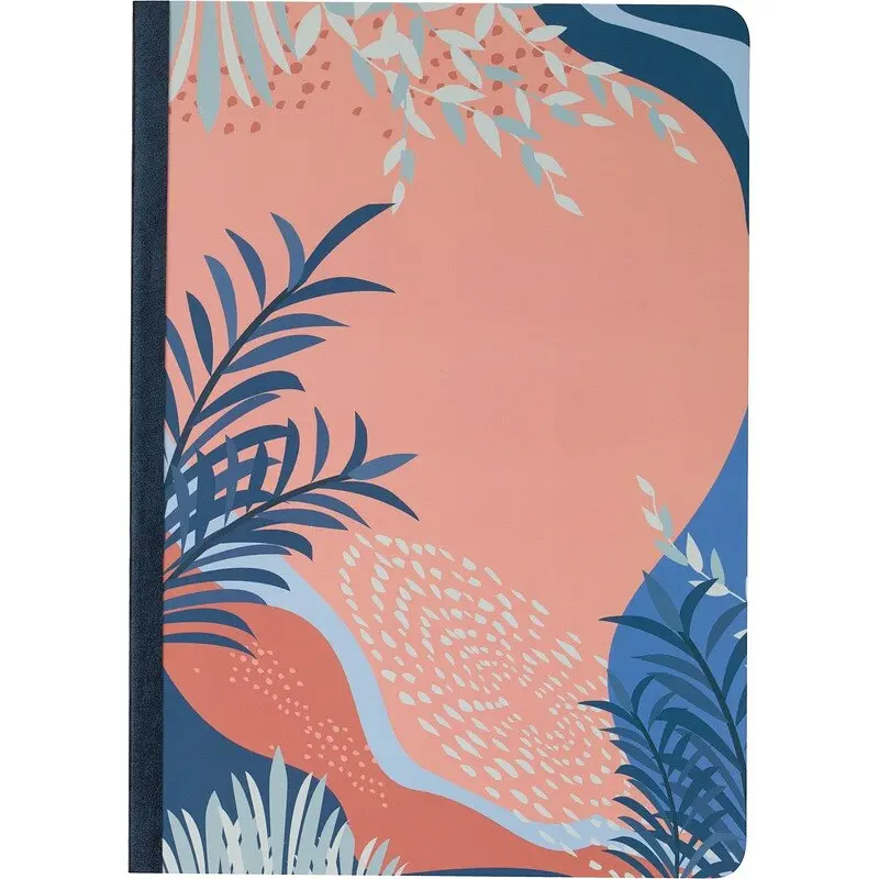 

Тетрадь общая Attache Selection Navy Nature А5 80 листов в клетку на сшивке (обложка с рисунком, матовая ламинация)