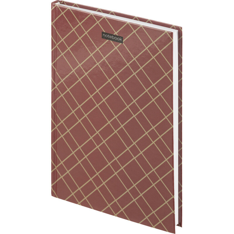 

Ежедневник недатированный Attache 7БЦ A5 128 листов бордовый, Красный