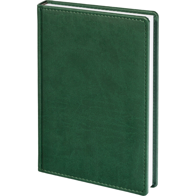 

Ежедневник недатированный Attache Сиам искусственная кожа А5 176 листов зеленый