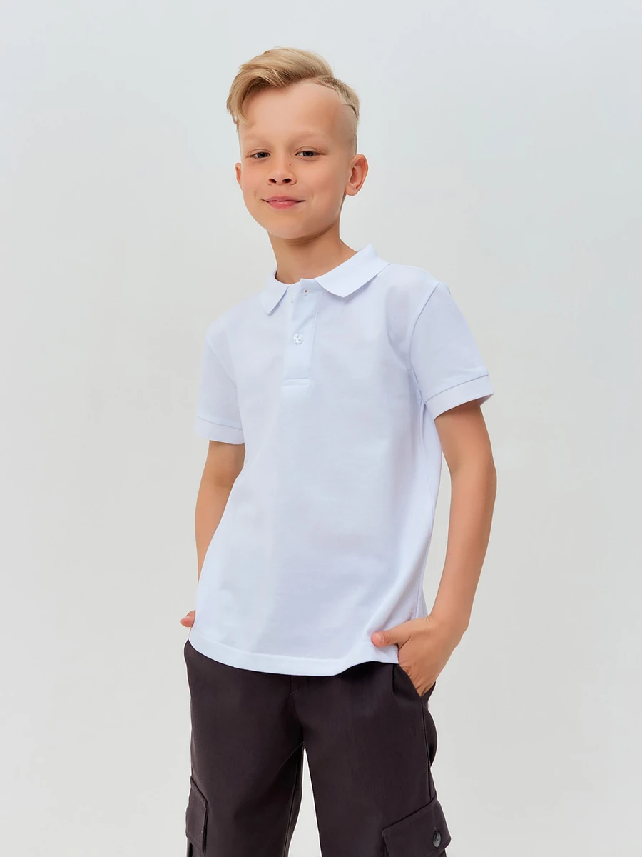 

Футболка поло, Белый