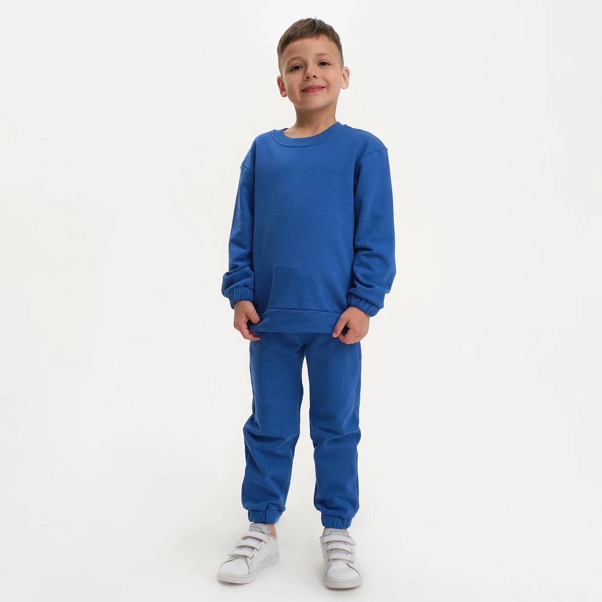 

Костюм свитшот брюки, Синий