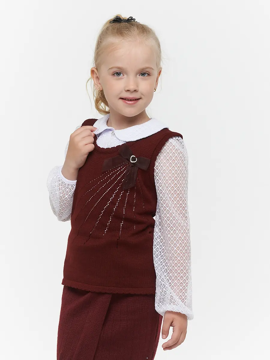 

Жилет, Бордовый;бордо