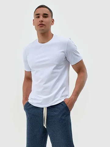 Футболка однотонная